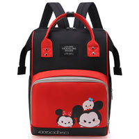 Zipper Pockets Waterproof Large Capacity Insulated Pockets Backpack Diaper Bag