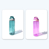 480ml Portable Children Kids Plastic BPA Free Water Bottle With Straw Drinking Cup Sports Bottles Leak Proof