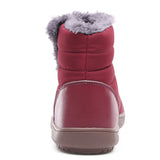 Women Men Winter Ankle Bootie Non-Slip Short Boots Slip On Outdoor Shoes