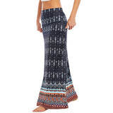 Women Boho Beach Skirt Elastic Waist Long Maxi Skirt Summer Casual Loose Skirts