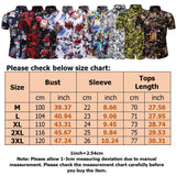 Men Short Sleeve Hawaiian Printed Casual Loose Shirts Beach Holiday Button Tops
