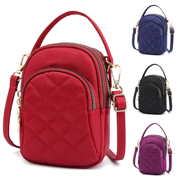 Women Crossbody Mobile Phone Case Holder Shoulder Bag Pouch Handbag Purse Wallet