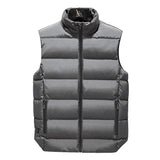 Men's Heated Vest Electric Jacket Coat USB Warm Heating Pad Winter Body Warmer