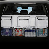 Car Seat Back Organizer Storage Bag Travel Multi Pocket Holder Sack Auto Hanger