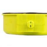 Stainless Steel Pet Dog Food Water Bowl Cage Hanging Feeder Mountable Container