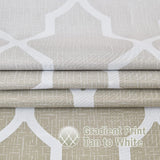 1 Piece Gradient Color Room Darkening Curtain Grommet Blackout Window Curtain Eyelet Ring Top Window Drapes Thermal Insulated Curtain Panel