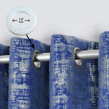 Single Curtain Panel Velvet Sparkle Bedroom Blackout Window Curtain Grommet Room Darkening Curtain Eyelet Ring Top Window Drape