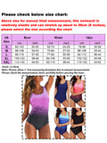 Women One Piece Monokinis Swimsuit Plus Size Gradient Swimwear Tummy Control Bathing Suit Ladies Push Up Padded Bra Backless Swimming Costumes Beachwear S-XXL