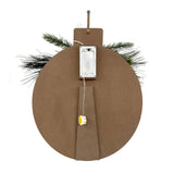 Wooden Merry Christmas Hanging Sign Indoor Outdoor Door Wall Hanging Board Decor