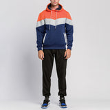 Mens Multicolor Hooded Sweatshirt Long Sleeve Hoodie Sports Pullover Jumper Tops