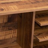 Gplesas Stylish Console Furniture 53 Inch TV Stands Sturdy Modern Entertainment Center Large Storage Home Bedroom