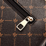 Women PU Leather Single Shoulder Bag Crossbody Bag Handbag Tote Purse w/ Pendant