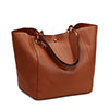 Women PU Leather Handbag Tote Single Shoulder Bag Large Capacity With Inner Bag
