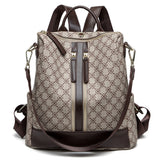 Fashion Women Backpack Purse Printed Shoulders Bag Anti-theft Travel Rucksack Daypack Satchel Handbag for Gifts