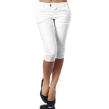 Ladies Casual Zipper Capris Pant Women Lounge Loungewear Pencil Beach Bootcut Boho Trousers