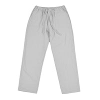 Men Cotton Linen Pants Yoga Drawstring Baggy Elastic Waist Loose Trousers Slacks