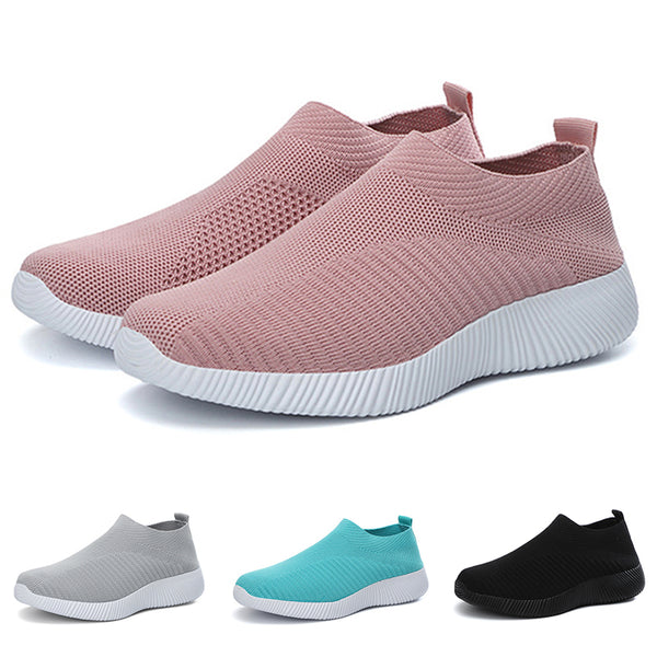 Women Elastic Sock Sneakers Trainers Outdoor Athletic Walking Sport Casual Shoes