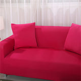 Solid Color Stretch Fit Sofa Cover Recliner Lounge Settee Armchair Loveseat L Shape Couch Slipcover Furniture Protector
