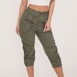 Women Zipper Bottoms Boho Solid Color Trousers Beach Pants Harem Loungewear