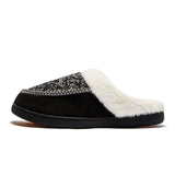 Womens Mens Memory Foam House Slippers Comfort Fleece Lined Indoor Home Shoes