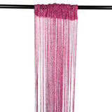 39"x78" String Door Curtain Beads Room Divider Crystal Tassel Fringe Beaded Window Panel