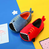 Toddler Kids Warm Animal Cozy Cute Cartoon Plush Non-Slip Slippers Winter Shoes