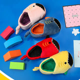 Toddler Kids Warm Animal Cozy Cute Cartoon Plush Non-Slip Slippers Winter Shoes