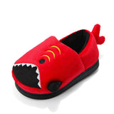 Toddler Kids Warm Animal Cozy Cute Cartoon Plush Non-Slip Slippers Winter Shoes