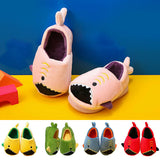 Toddler Kids Warm Animal Cozy Cute Cartoon Plush Non-Slip Slippers Winter Shoes