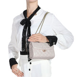 Women PU Leather Chain Shoulder Bag Messenger Crossbody Bag Clutch Purse Wallet