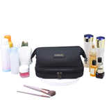 Travel Waterproof Cosmetic Makeup Bag Dry Wet Wash Bag Outdoor Storage Organizer