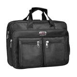 Shockproof Laptop Bag, Multi Function Business Messenger Bag Travel Briefcase Protective Notebook Handbags, 17 inch, Black