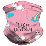 Ice Silk Kids Balaclava Tube Scarf Headband Face Mask Neck Gaiter Wrap Bandana