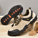 Men Casual Hiking Trainer Outdoor Trekking Sneaker Sports Non-slip Running Lace Up Shoes