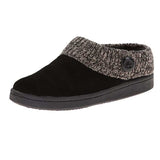 Unisex Fur Lined Slippers Mules Winter Warm Outdoor Indoor Slip On Casual Shoes