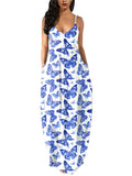 Nightgowns for Womens Sleeveless Long Nightshirts Dress Loose Casual Maxi Dress Sleepwear Pajama Dress