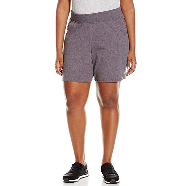 Women's Elastic Waist Shorts Trunks Casual Loose Short Pants Bottoms Plus Size