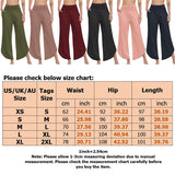 Women High Waist Pleated Pants Ladies Stretch Pajama Pant With Pocket Running Yoga Casual Loose Trousers