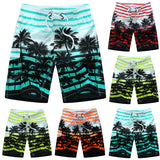 Men's Coconut Tree Boxer Shorts Trunks Underpants Casual Loose Beach Short Pants
