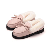 Women's Fashion Moccasin Indoor Outdoor Warm Slipper Shoes