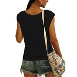 Women Solid V-Neck Tops Short Sleeve T-Shirt Casual Pullover Loose Blouse Summer Tee Shirt