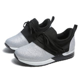 Women's Snake Pattern Breathable Sneakers Fashion Lace Up Casual Athletic Shoes