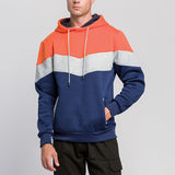 Mens Multicolor Hooded Sweatshirt Long Sleeve Hoodie Sports Pullover Jumper Tops