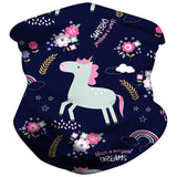 Ice Silk Kids Balaclava Tube Scarf Headband Face Mask Neck Gaiter Wrap Bandana