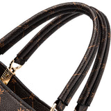 Women PU Leather Single Shoulder Bag Crossbody Bag Handbag Tote Purse w/ Pendant