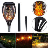 2/4/6Pcs 12LED Flame Solar Torch Light Waterproof Flickering Dancing Garden Lamp