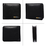 Anti-Lost Wallet GPS Locator Purse Alarm Cowhide Leather Card Holder Bluetooth