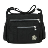 Women Waterproof Nylon Messenger Crossbody Bag Handbag Shoulder Bag Purse Pouch