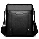 Men Utility Messenger Purse Mens Casual Shoulder Bag Satchel PU Leather Ourdoor Work Crossbody Handbag
