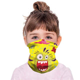 Ice Silk Kids Child Balaclava Tube Scarf Headband Face Mask Neck Gaiter Bandana